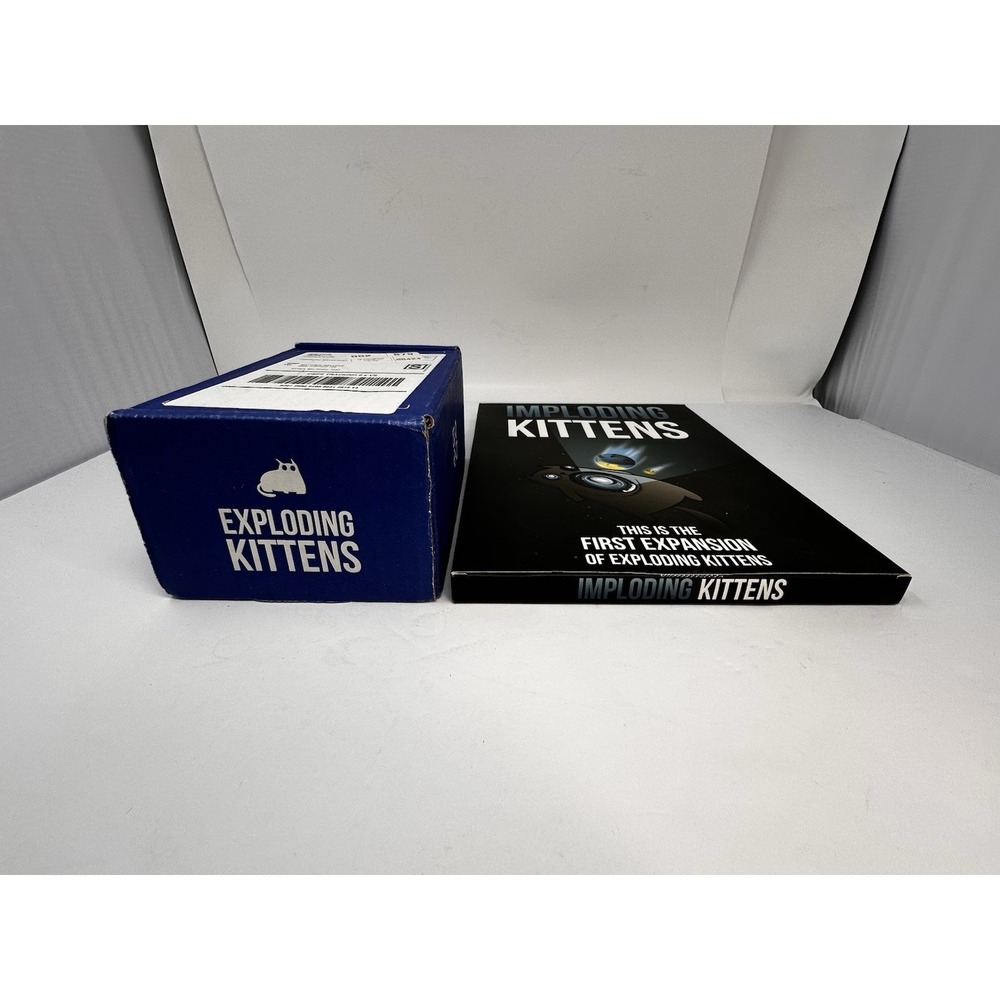 Lot of 3 Exploding Kittens Plus NSFW Deck And Imploding Kittens NEW SEALED